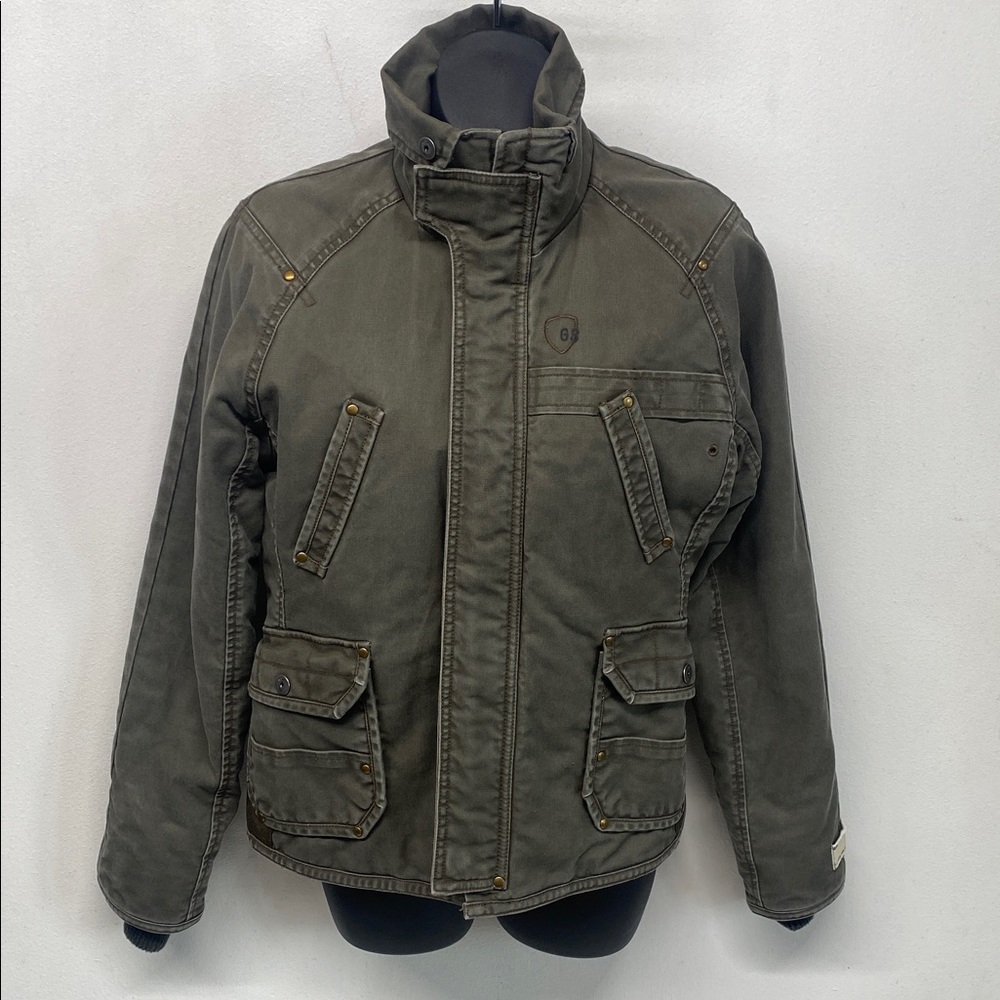 G Star Raw - Insulated Field Jacket Size Small Army Green Cargo